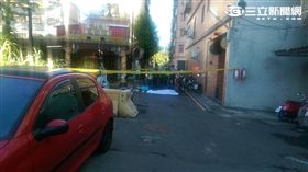 何女與男友吵架後當對方的面跳下8樓當場身亡（翻攝畫面）