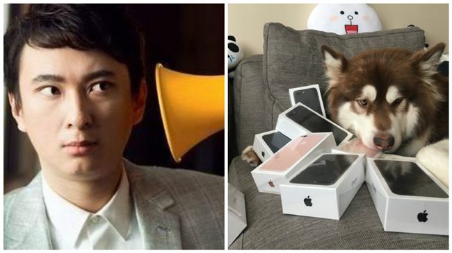 首富兒子炫富無極限　愛犬擁8支i7