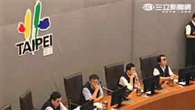 柯文哲災變中心　盧冠妃攝