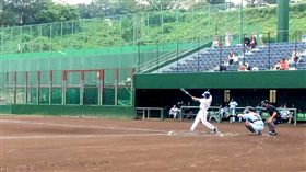 開路先鋒黃敬瑋首局首打席全壘打（圖／棒協提供）