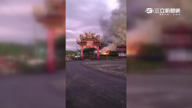 里長颱風天熱心救災　自家被大火吞噬
