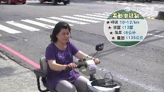 電動代步車上路限制多　這兩點恐害命