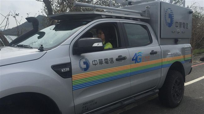 莫蘭蒂重創南台　中華電信全力搶修