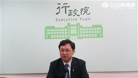 行政院發言人童振源。（圖／記者盧素梅攝）