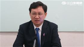 行攻院發言人童振源。（記者盧素梅攝）