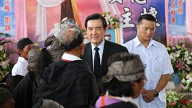 魯凱人瑞告別式 馬英九送最後一程／中央社