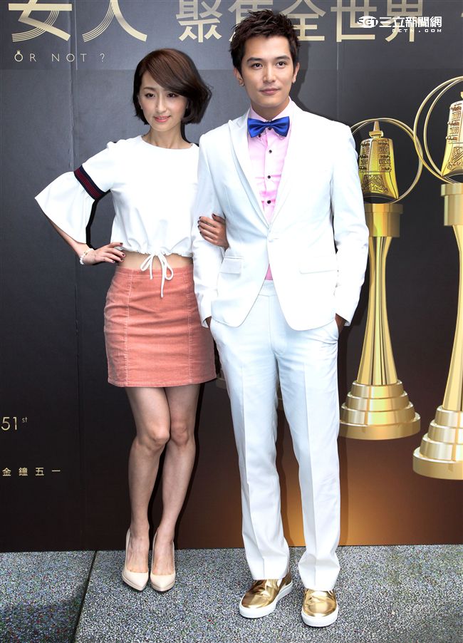 邱澤、柯佳嬿主演的「必娶女人」分別入圍105年金鐘獎最佳男女主角。（記者邱榮吉/攝影）