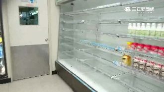 颱風過境綠島險斷糧　便利商店貨架空