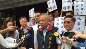 中華郵政工會理事長鄭光明。潘千詩攝影