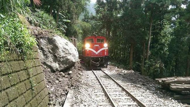 阿里山森林鐵路　明日恢復正常行駛