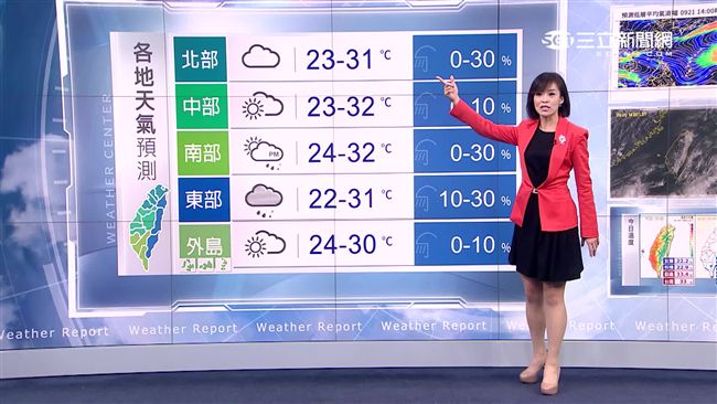 明清晨低溫僅22度　週四開始回暖