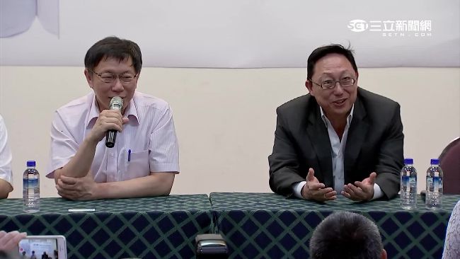 柯P給姚立明50萬！鬼鬼祟祟在這給