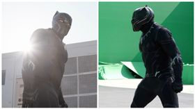 《美國隊長3》黑豹戲服是由電腦特效完成。（圖／達志影像）