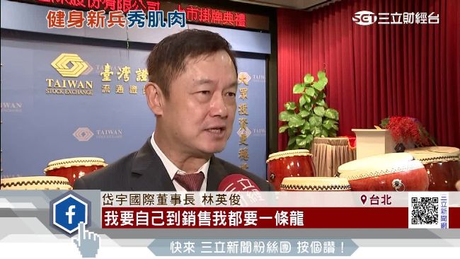 岱宇董座昔問題少年　變健身器材大亨