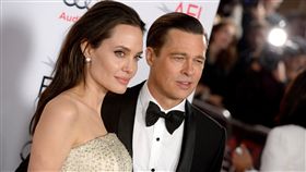 安潔莉娜裘莉,布萊德彼特,Brad Pitt,Angelina Jolie
圖／美聯社／達志影像