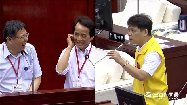 動圖／濕吻骨感妹　議員曾遭柯P恥笑