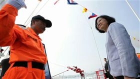 蔡英文參加台東艦屏東艦成軍典禮　圖／總統府提供