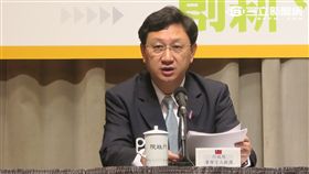 行政院發言人童振源。（記者盧素梅攝）