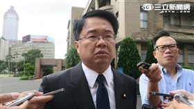 民進黨立院黨團幹事長吳秉叡。（記者盧素梅攝）