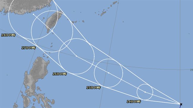 颱風「梅姬」今生成　27日恐發海警