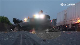 一兵追撞貨櫃車　關指部連長遭拋飛亡