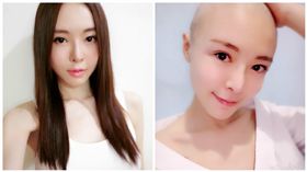 《甘味》女星李沁凝罹卵巢癌　公開光頭照堅強抗癌
圖/翻攝自李沁凝臉書
