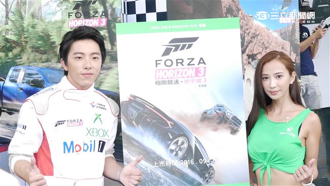 坤達與女車手小喬　澳洲開跑車直擊！