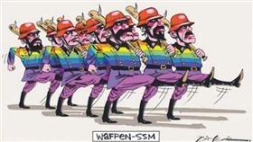 政治漫畫家里克（Bill Leak）插畫（圖／翻攝自shopgirljay Instagram）