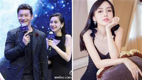 圖翻攝自微博 Angelababy 黃曉明
