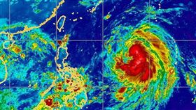 梅姬颱風 圖／翻攝自潘大綱臉書