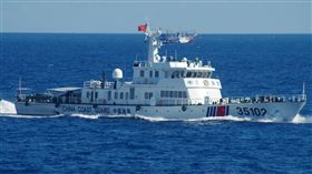 日本,中國大陸,海警船,海域,釣魚台
圖／美聯社／達志影像