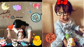 歐弟愛女「JoJo」。（圖／翻攝自鄭雲燦微博）