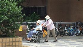 老人（圖／記者周祐萱攝影）（校園記者）