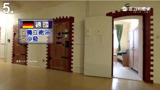 歐五星級監獄　健身房+攀岩場像度假