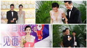 金雞百花電影節Angelababy、黃曉明　圖／翻攝自新浪電影微博