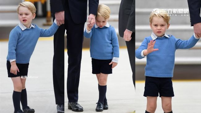 最萌皇室兄妹！喬治小王子攜妹訪加國