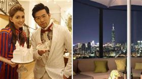 圖翻攝自周杰倫臉書　豪宅微博　合成圖