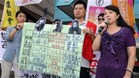 湯志民請辭  蕭曉玲：剛剛好而已
台北市教育局長湯志民請辭，外界認為和教師蕭曉玲復
職案有關。蕭曉玲（右）26日表示，監察院已經糾正北
市府，若湯志民不願意接受這樣的行政命令，湯志民辭
職，也是剛剛好而已。
中央社記者郭日曉攝  105年9月26日