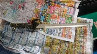 持武士刀搶養生館　竊3車逃亡仍遭逮