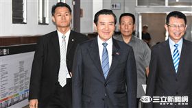 前總統馬英九東吳大學開課,演講 圖／記者林敬旻攝