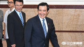 前總統馬英九東吳大學開課,演講 圖／記者林敬旻攝