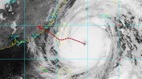 梅姬颱風(圖/天氣職人-吳聖宇臉書)