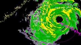 颱風梅姬衛星雲圖／中央氣象局