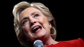 美國總統大選、川普、希拉蕊辯論（圖／路透社／達志影像）