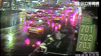 板橋車站外有色狼　警速逮越籍襲臀男