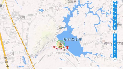 高雄阿公店水庫放水　沿岸請注意小心