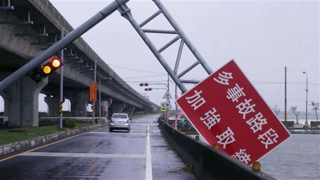 梅姬橫掃全台　台南陣風比莫蘭蒂更強