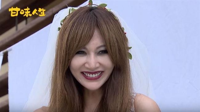 颱風夜無極限！曾莞婷變身「鬼新娘」