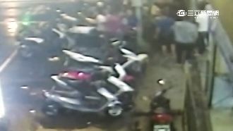酒後衝突寡不敵眾　學忍者丟甩炮落跑