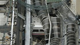 新澤西運輸列車，在新澤西州荷波肯車站（Hoboken Station）發生出軌意外（圖／路透社／達志影像）